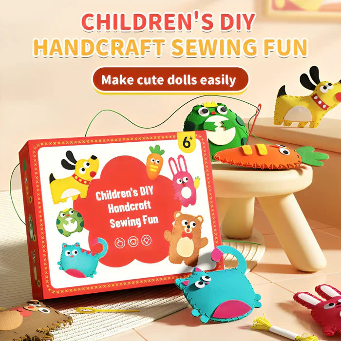 Beautiful sewing kit for children to make themselves | Bowlift