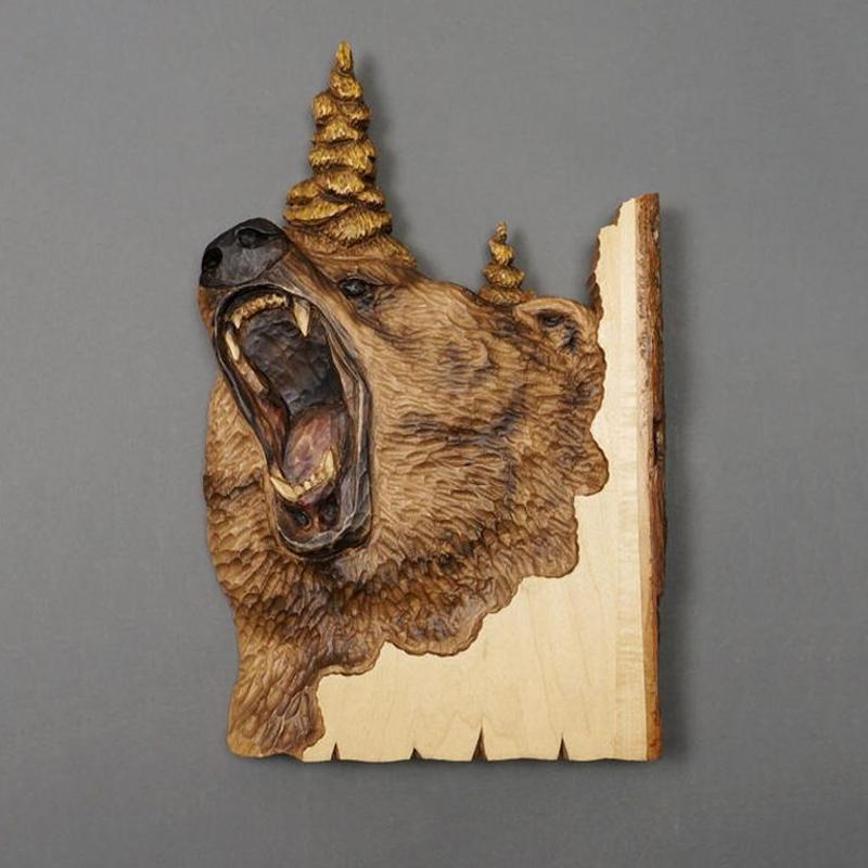 BowLift | Animal Carving Craft Wall Decoration