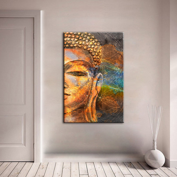 Buddha's Peace - Canvas Wall Art Painting | Bowlift