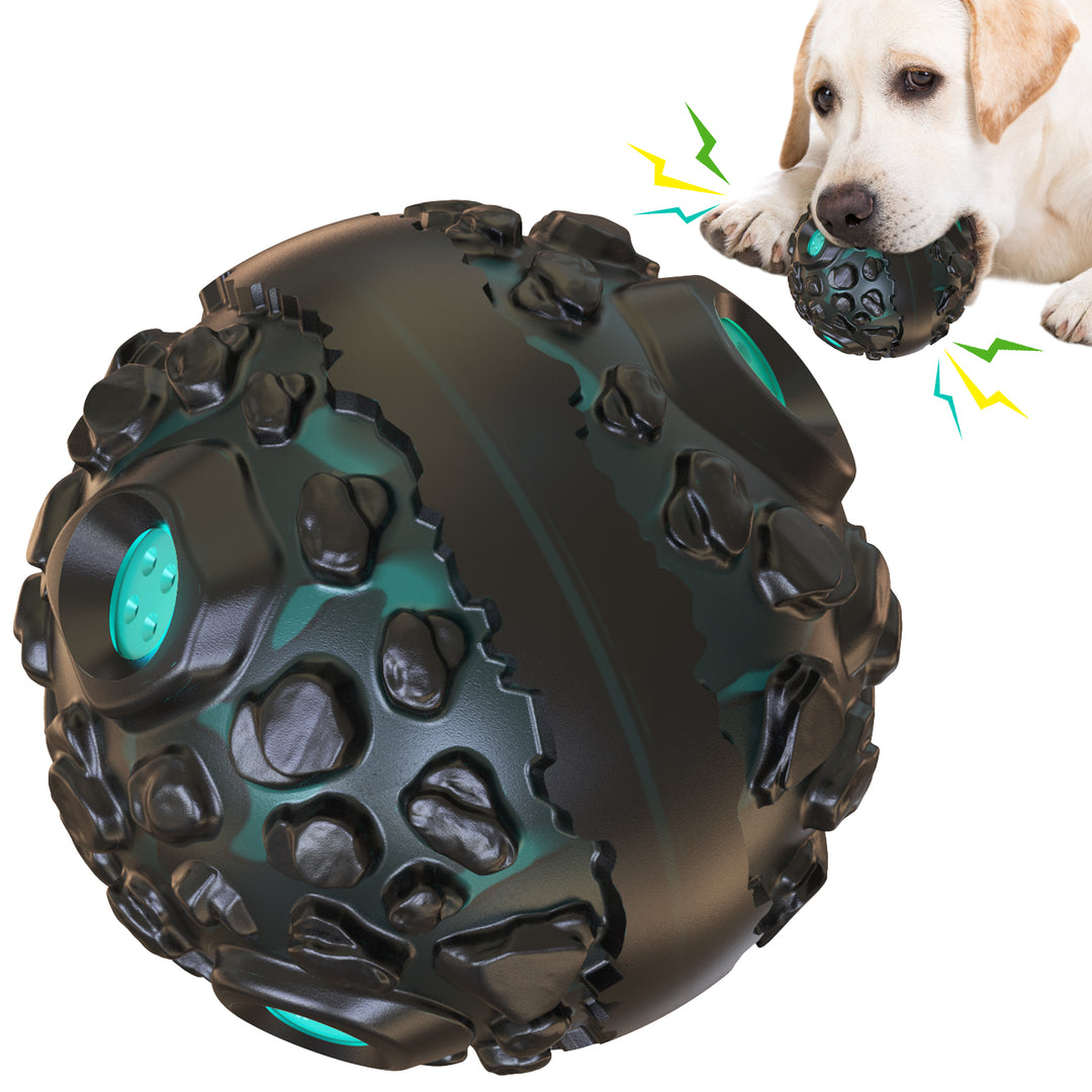 Meteor Chew Ball Sound & Training Toy for Dogs