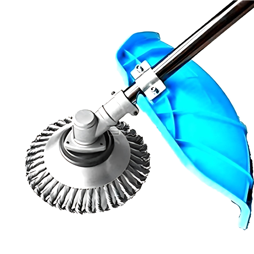 BowLift | Grass Cutting Turbo Head – Universal 6-Blade Weed Brush for Trimmers