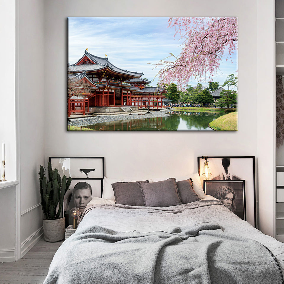 Temple Park - Canvas Wall Art Painting | Bowlift