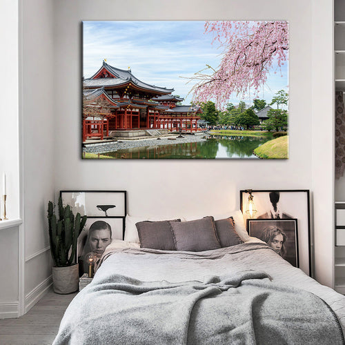 Temple Park - Canvas Wall Art Painting | Bowlift