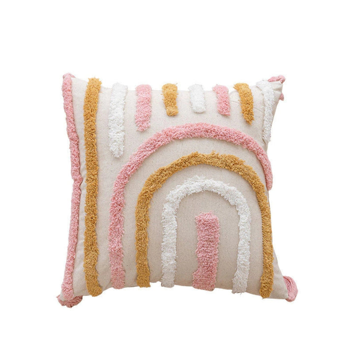 BowLift | Tassel-Trimmed Boho Floral Cushions