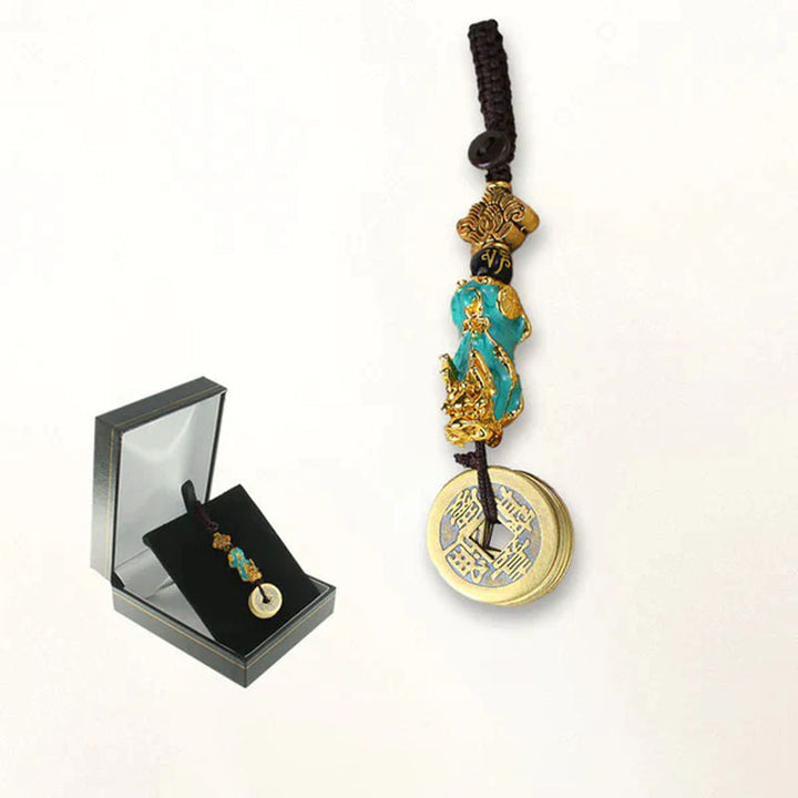 BowLift | FengShui Pi Xiu Coin Keychain