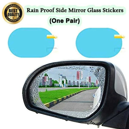 2 pcs Rainproof Car Side Mirror Sticker Bowlift