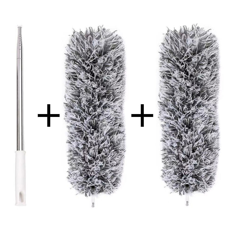 Retractable Washable Curved Microfiber Duster | Bowlift