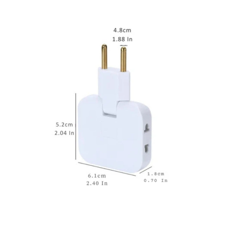 BowLift | FlexiPlug – Ultrap thin 180° rotatable power strip with multiple sockets