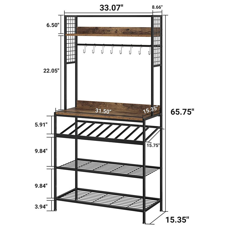 BowLift | Kitchen Wine Bread Racks, Microwave Racks, Kitchen Shelves With Side Hooks, Kitchen Shelves With Storage Space, Wine Racks, Witchen Utility Storage Shelves