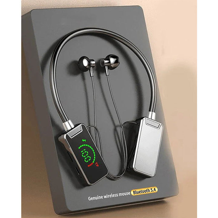 BowLift | Neckband Digital Display Bluetooth Headset