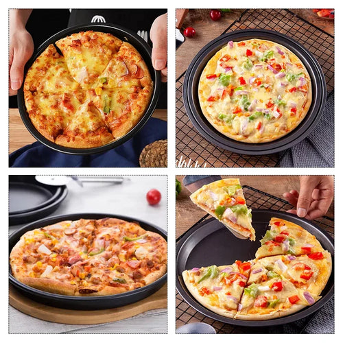 Set Of 3 Pizza Pan Non-Stick Bowlift
