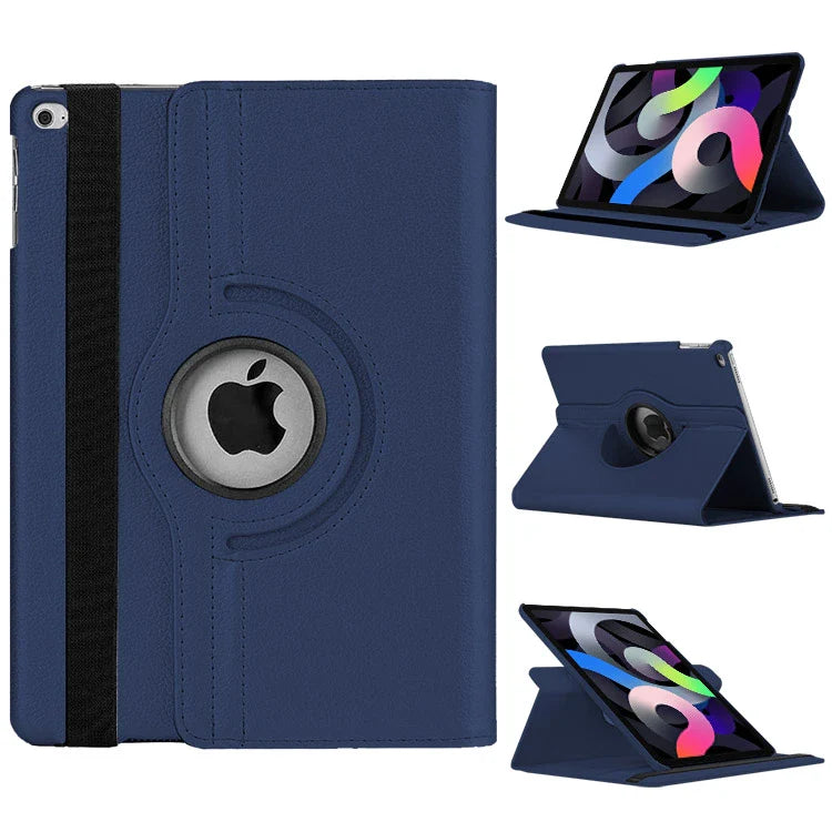 BowLift | 360-Degree Rotating Smart Leather Stand Case for iPad – Auto Sleep/Wake, Protective Cover