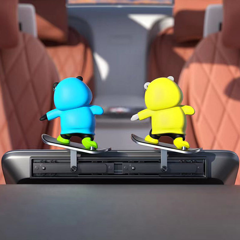 BowLift | Skateboarding Bears Car Decoration