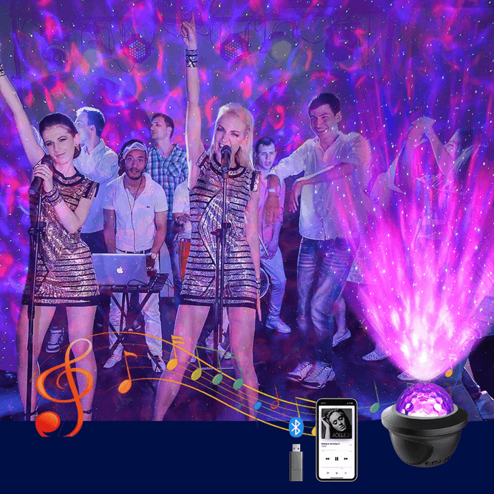 Galaxy Speaker Party Lighting | Bowlift