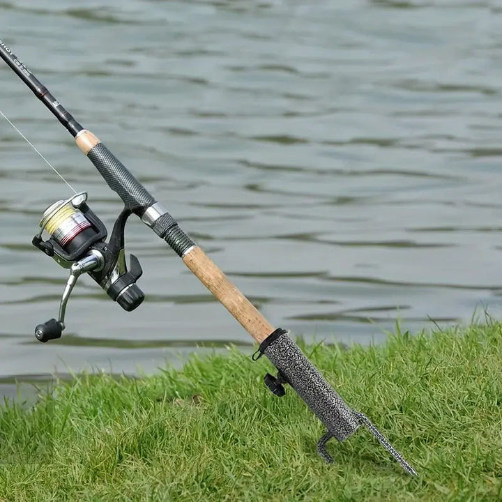 BowLift | Heavy-Duty Adjustable Spiral Ground Anchor Umbrella Holder