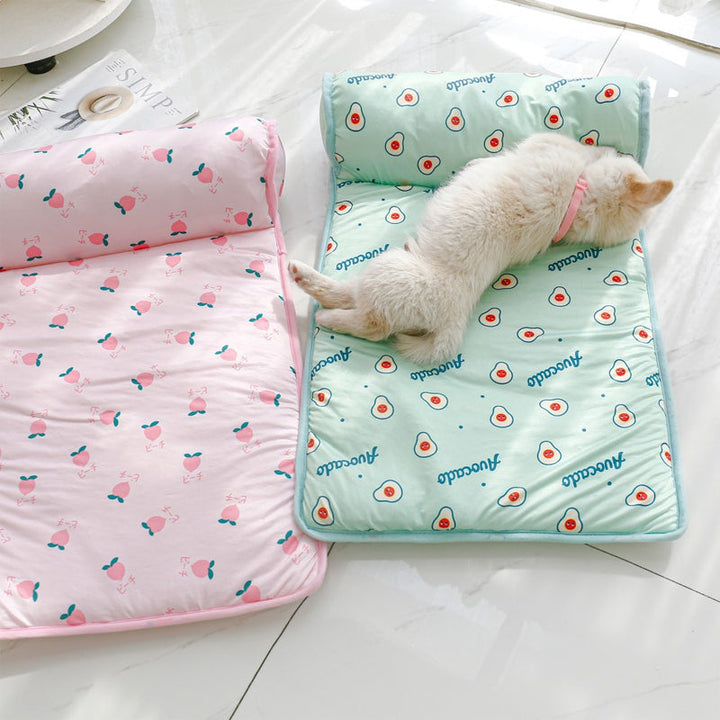 Ice silk cooling mat for pets | Bowlift