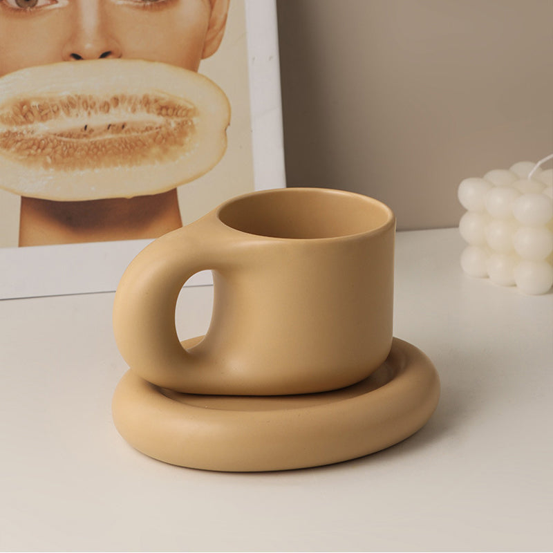 Nordic Minimalist Cute Fat Mug | Bowlift