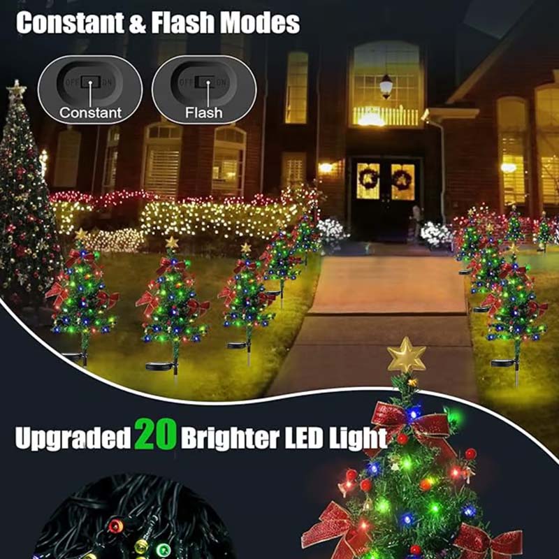 BowLift | Solar Christmas Trees Lights