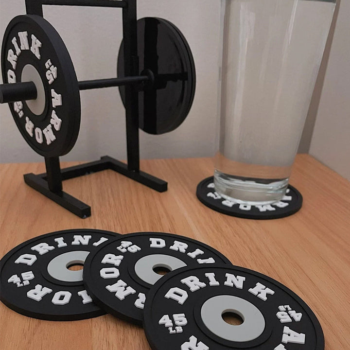 Weight Plate Coaster Set of 4 | Bowlift