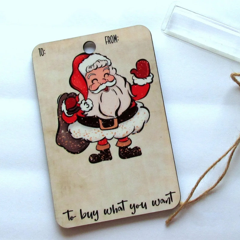 BowLift | Santa Christmas money holder
