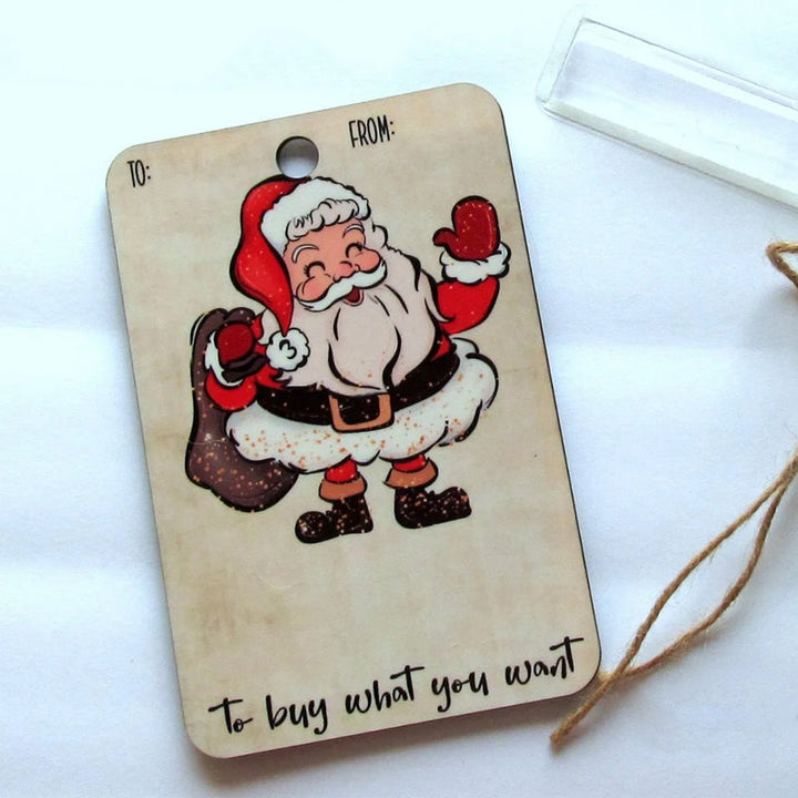 BowLift | Santa Christmas money holder