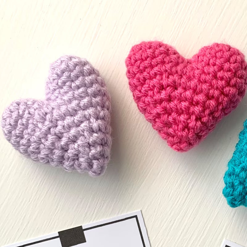 BowLift | Crocheted Heart Bag Hug