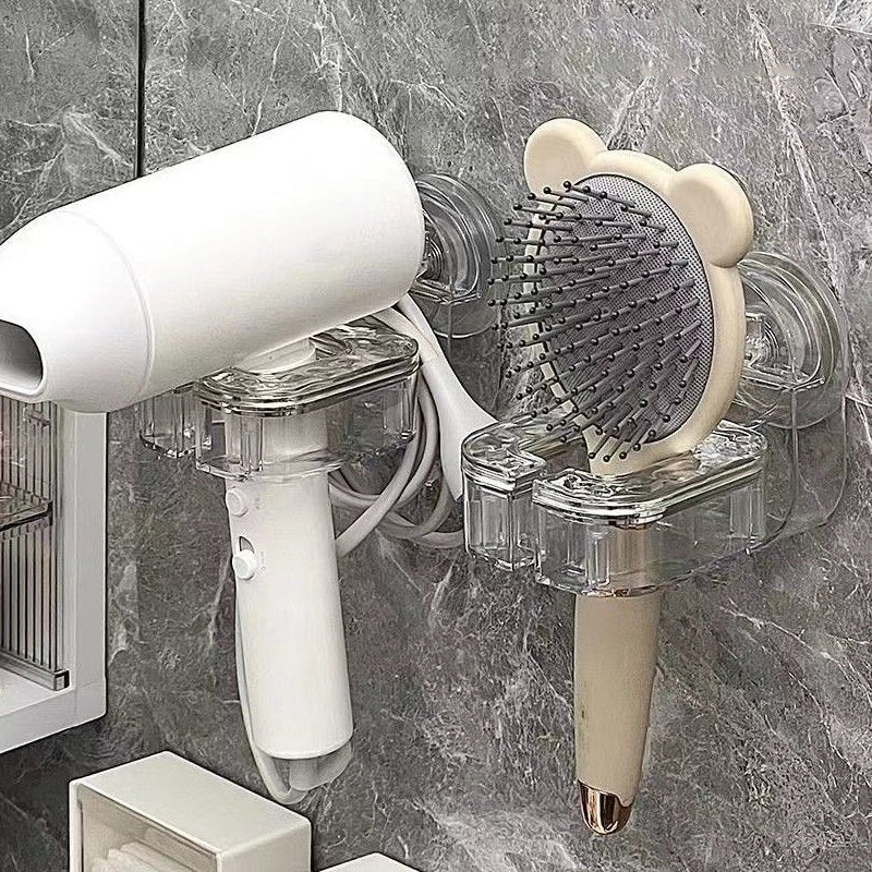 BowLift | Rotating Hair Dryer Holder Without Drilling