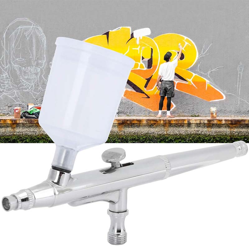 Pneumatic acrylic paint spray device for artists | Bowlift