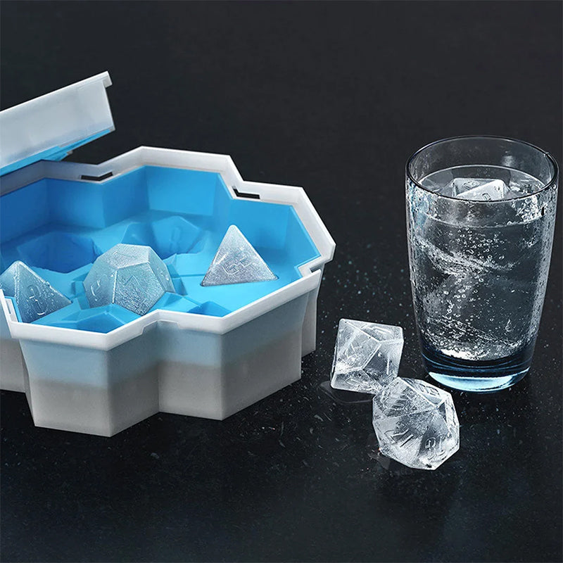 Dice Shape Ice Cube Tray | Bowlift