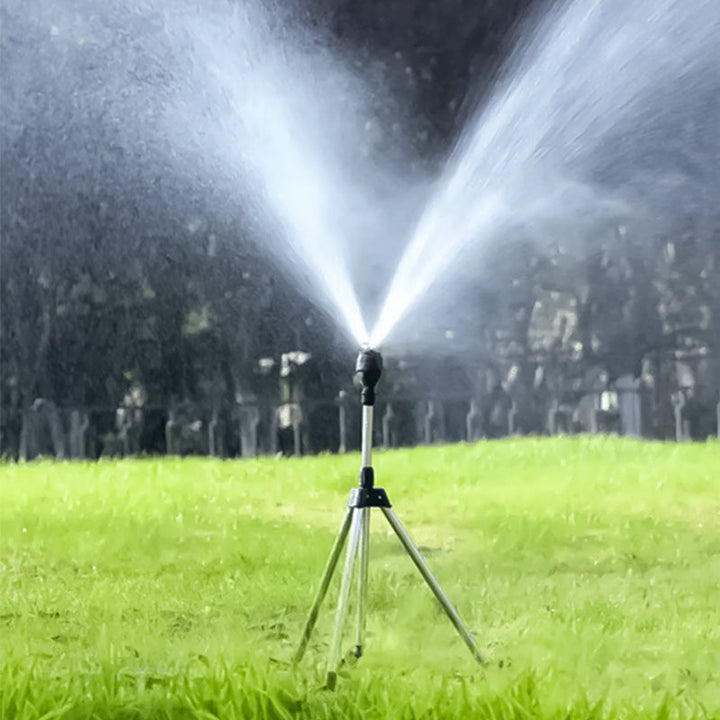 Automatic rotating tripod sprinkler | Bowlift