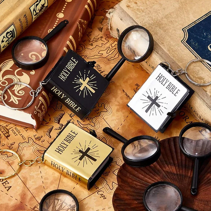 BowLift | Mini Book Bible Keychain