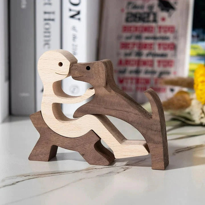 BowLift | Hand-engraved Wooden Animal Figures – Eco-friendly Home Decor and Unique Gift for Animal Lovers