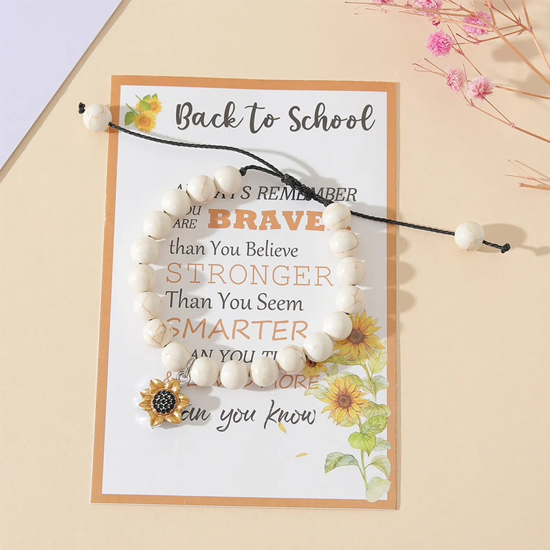 BowLift | Sunflower Bracelet - "Back to School"