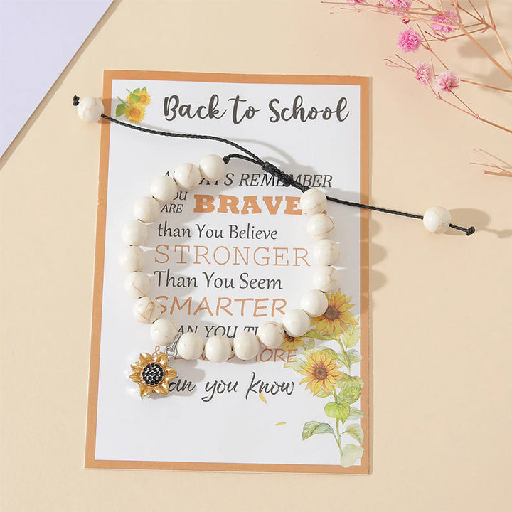 BowLift | Sunflower Bracelet - "Back to School"