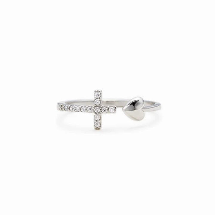 BowLift | Love S925 Sterling Silver Cross Ring
