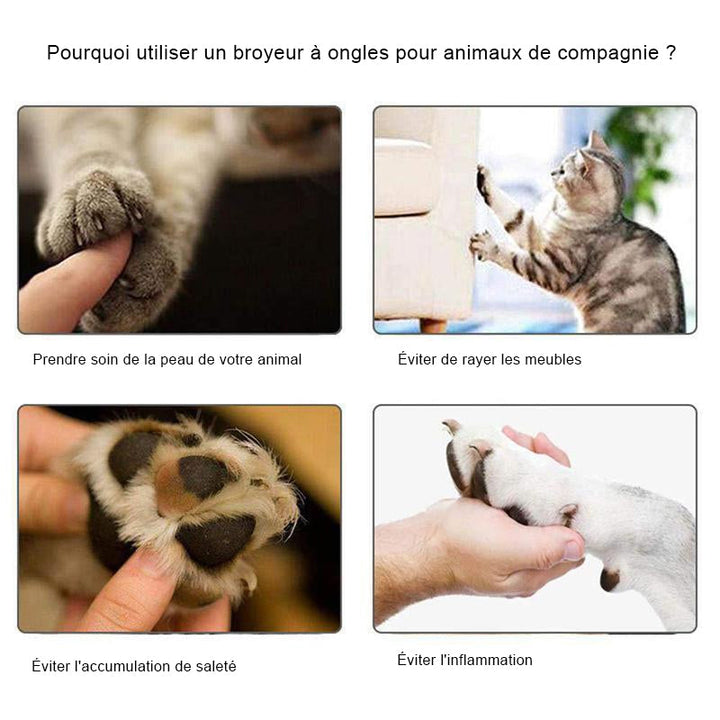 Electric Nail Clipper for Pets | Bowlift