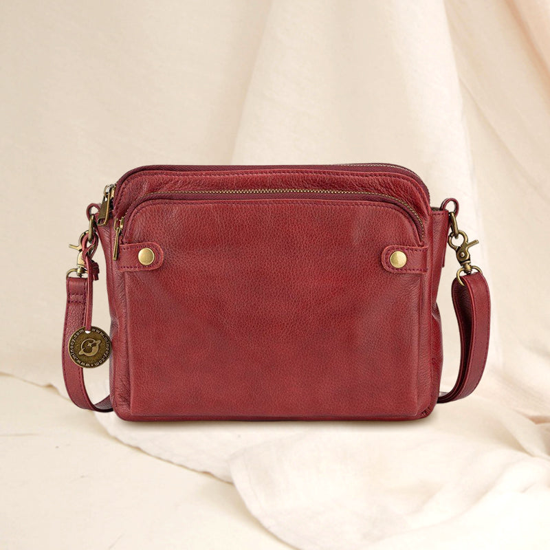 BowLift | Three-Layer-Leather-Crossbody-Shoulder- & Clutch-Bag