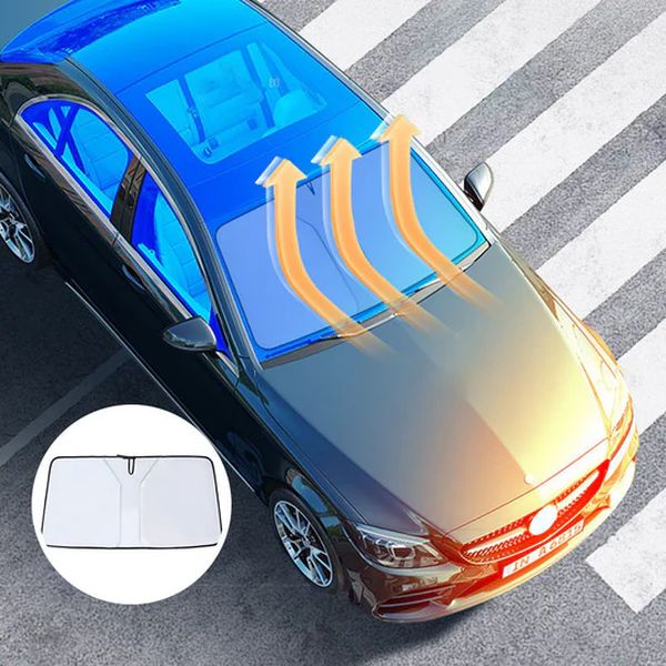 BowLift | Foldable car windshield sunshade