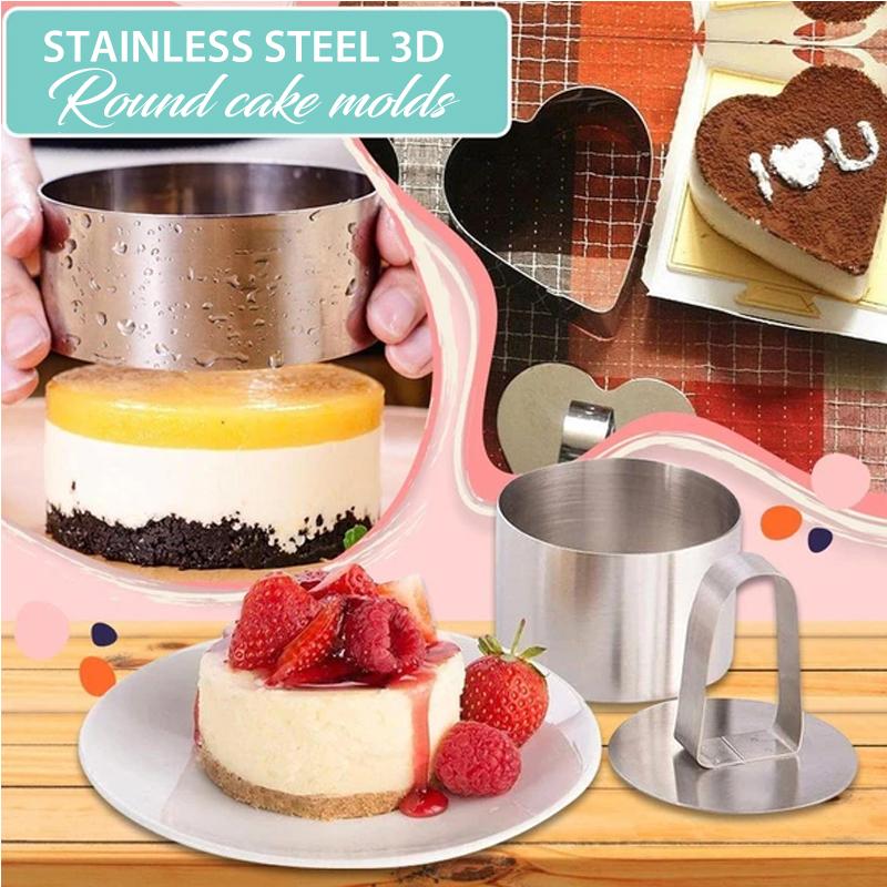 BowLift | Stainless Steel Mini Cake Molds
