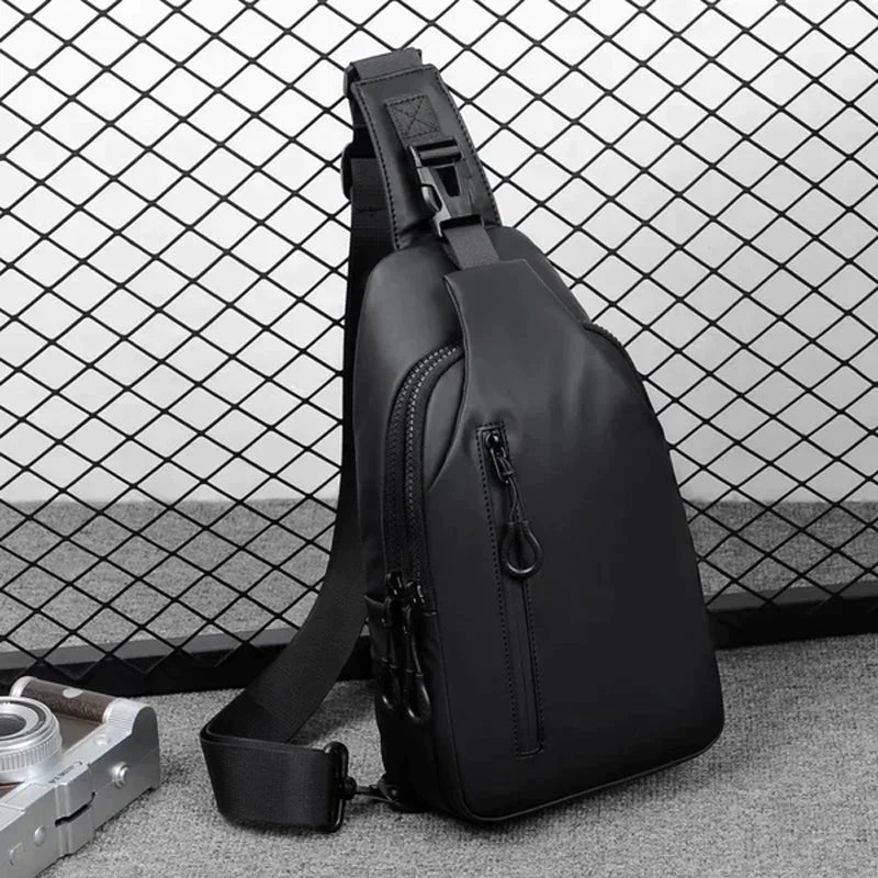 BowLift | UrbanShield Waterproof Crossbody Bag with Anti-Theft Design