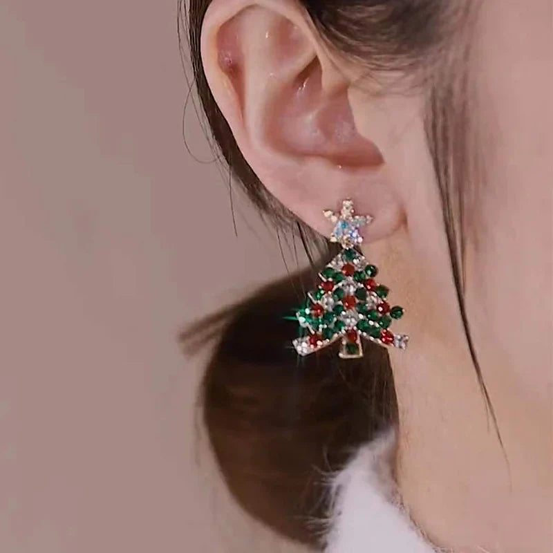 BowLift | Christmas Tree Stud Earrings