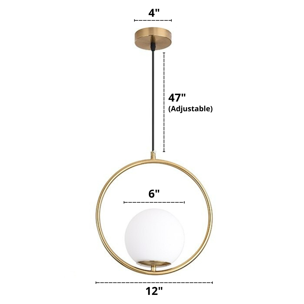 Modern Nordic Glass Pendant Lamps | Bowlift