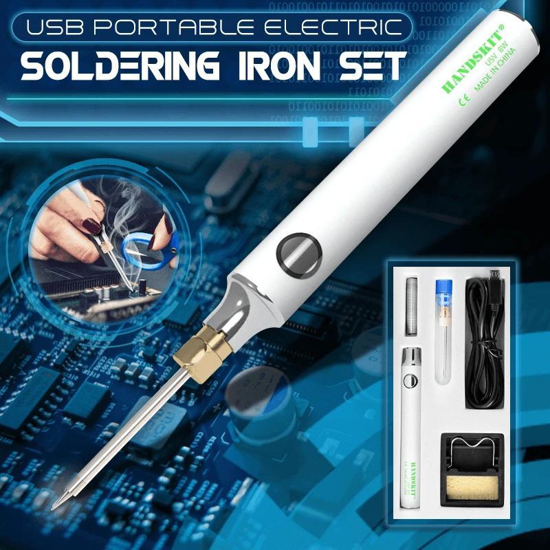 BowLift | USB portable electric soldering iron set