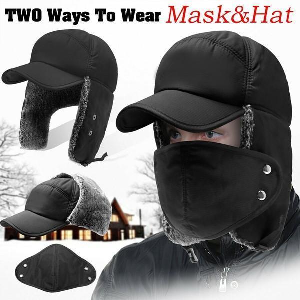 BowLift | Unisex windproof & warm & ear and face protection cap