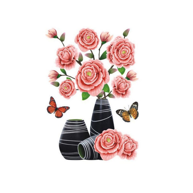 DIY Plant Vase 3D Stereo Stickers Self-Adhesive | Bowlift