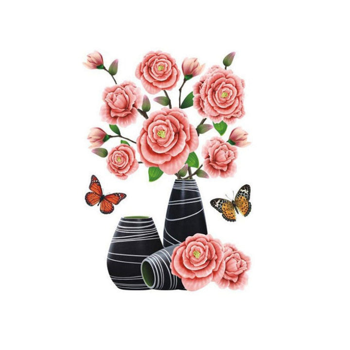 DIY Plant Vase 3D Stereo Stickers Self-Adhesive | Bowlift