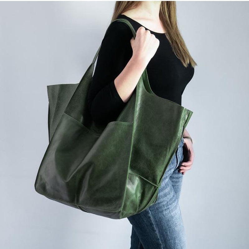 BowLift | Oversized Leather Weekend Bags