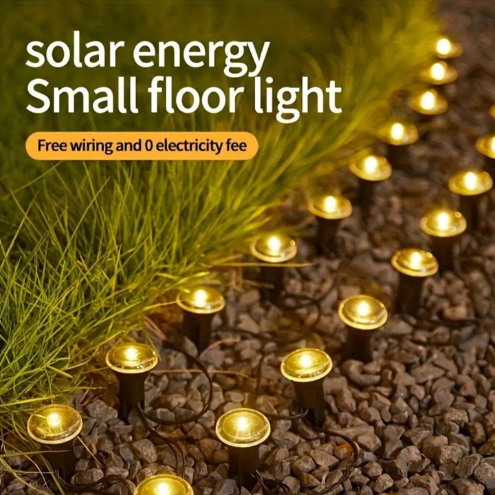 LumaTerra – 15-Pack Solar Garden Path Lights