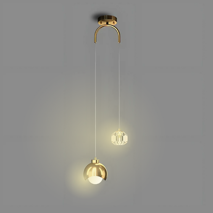 BowLift | Modern LED Pendant Light for Stylish Ambiance in Bedroom and Dining Room