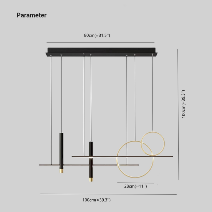 BowLift | Versatile LED Pendant Lamp - LumoSphere